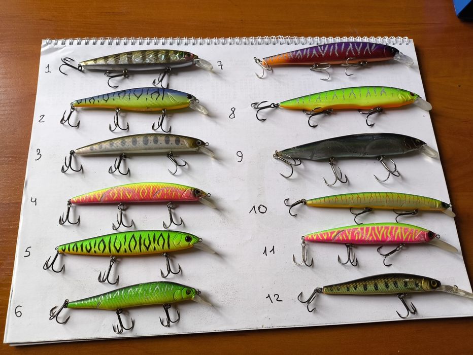 Воблери Мегабас, Джексон, Страйк про,Беркінг..