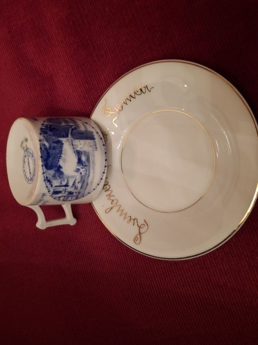 Chávena de café publicidade vista alegre