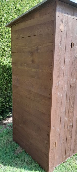 Toaleta drewniana wc Budowa