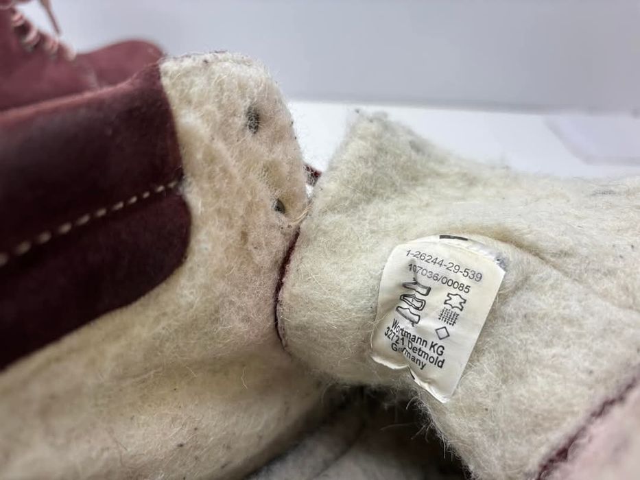 Trapery skórzane ocieplane Tamaris Rozmiar 39