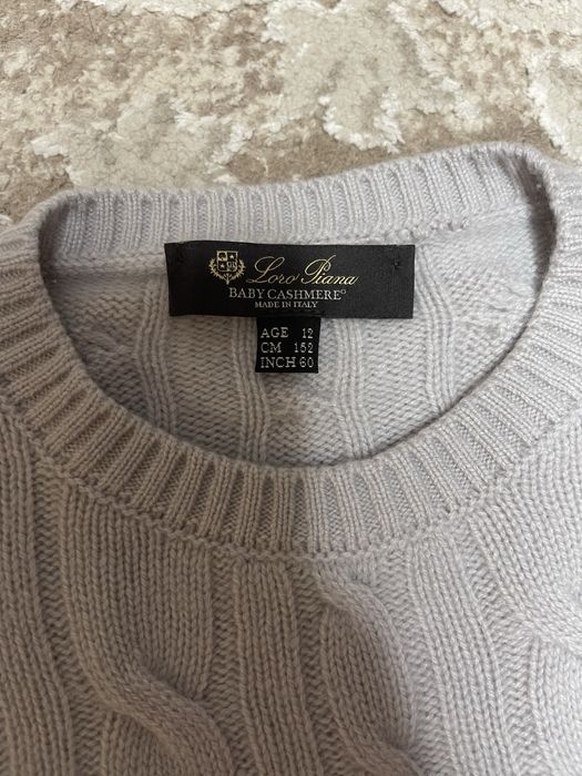 Loro Piana baby cashmere пуловер для хлопчика 12 років