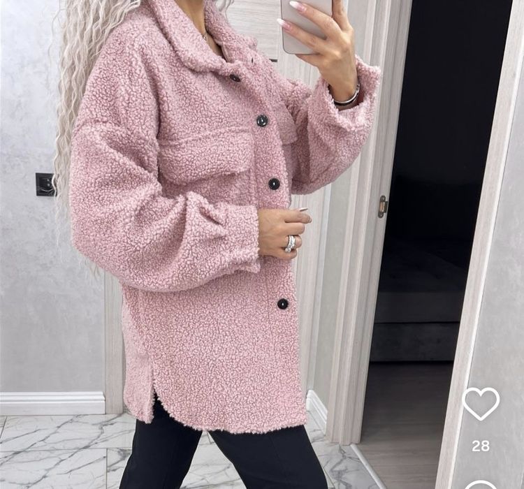 Нова плюшева сорочка, рубашка Тедді, 46-48 р