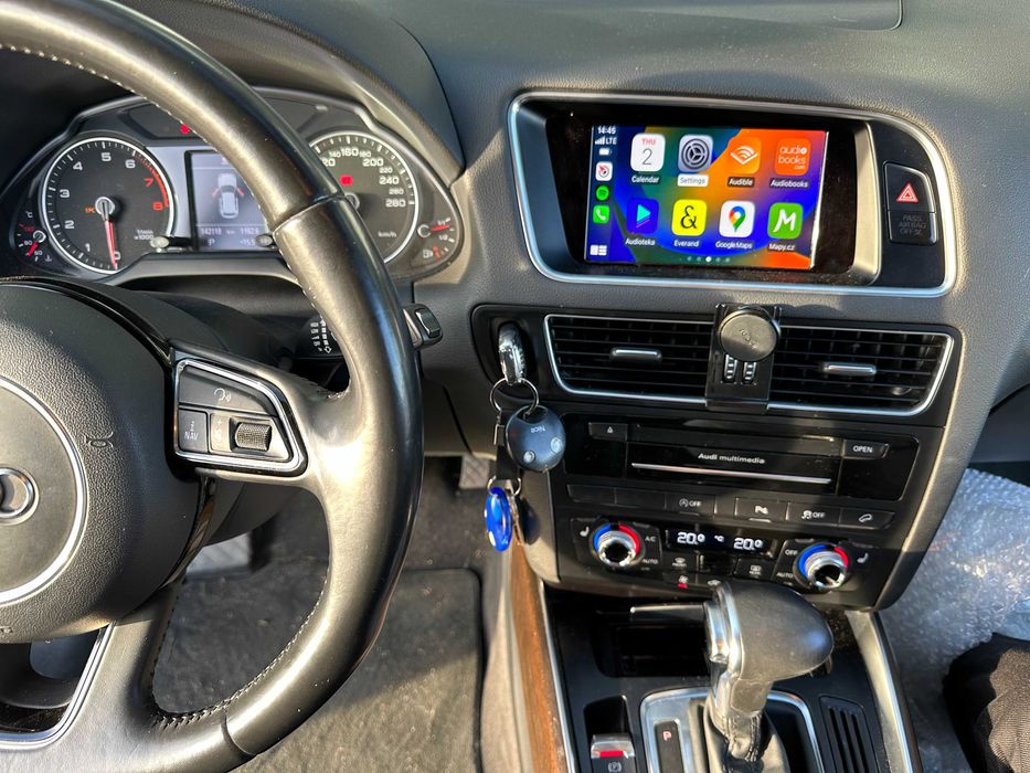 AUDI MMI Q3 A4 A5 A6 A7 Q5 Q7 A8 Box Carplay Android Auto Mapa Youtube