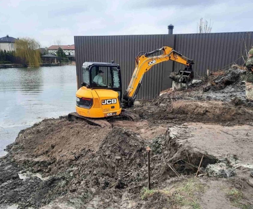 Екскаватор Послуги Оренда JCB Трактор Софіївська Борщагівка