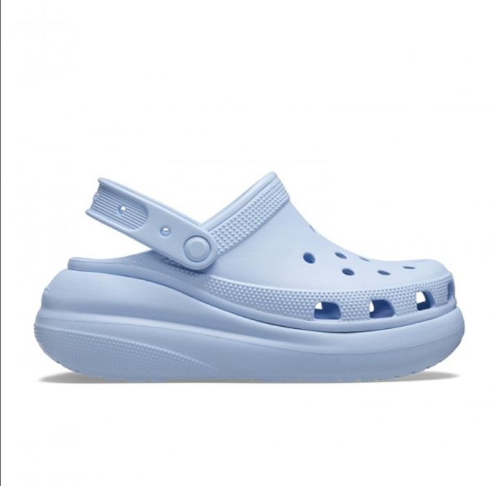 Crocs crush dark cherry latte оригінал крокс платформа