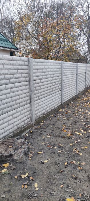 ЄВРОПАРКАН  ЄВРОЗАБОР ГЛЯНЦЕВИЙ Паркан  Вироби з бетону  Плитка