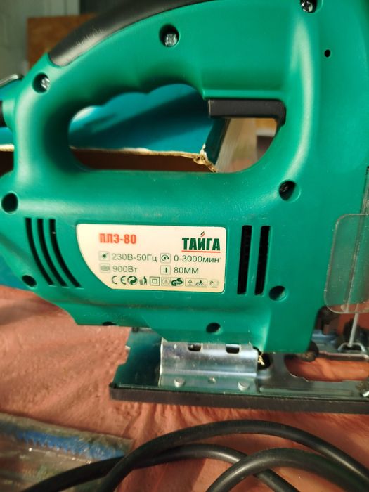 Продам электролобзик ТАЙГА состояние нового