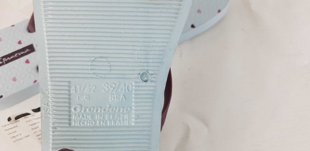 Klapki Ipanema Japonki basenowe damskie r. 41,5