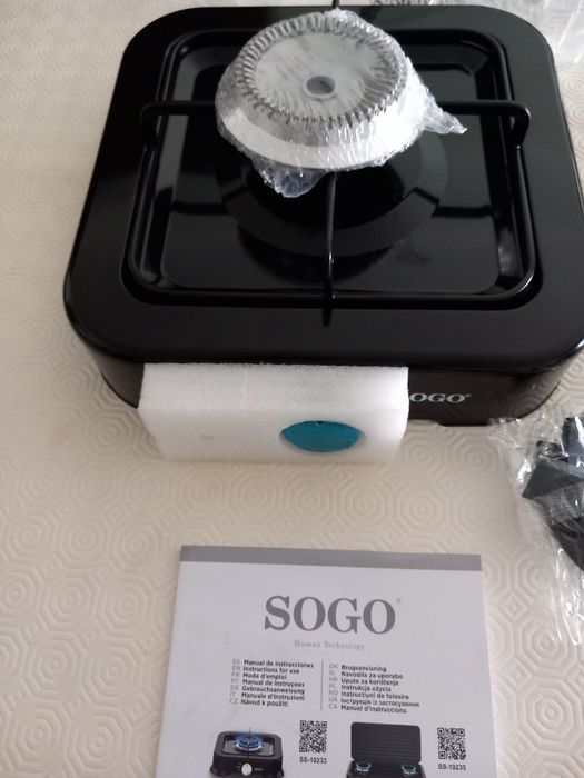 Fogão a gás de um bico Sogo NOVO