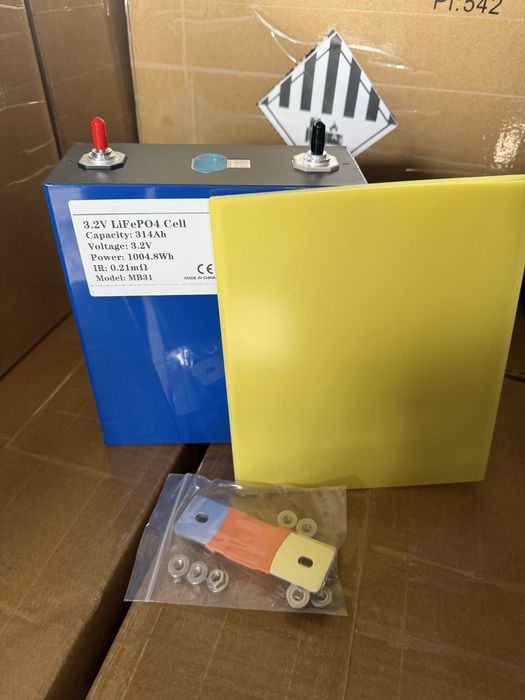 В НАЯВНОСТІ EVE LiFePO4 314 Ah Комірки клас «А»