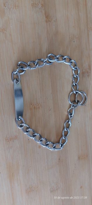 Coleira de estrangulamento para treinamento de cães