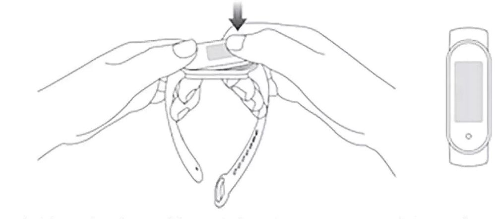 Seledynowa opaska zamienna do Xiaomi Mi Band 5