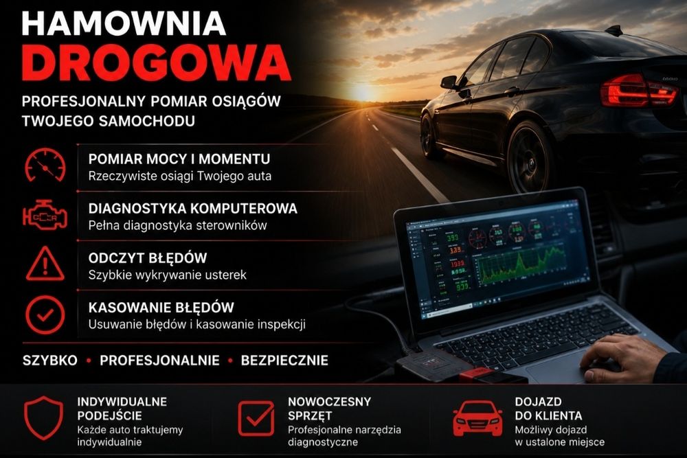 Hamownia drogowa / Diagnostyka komputerowa