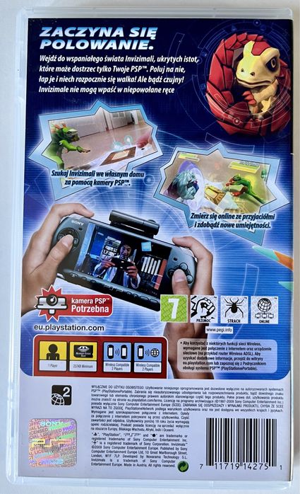 Gra PSP Portable InviZimals