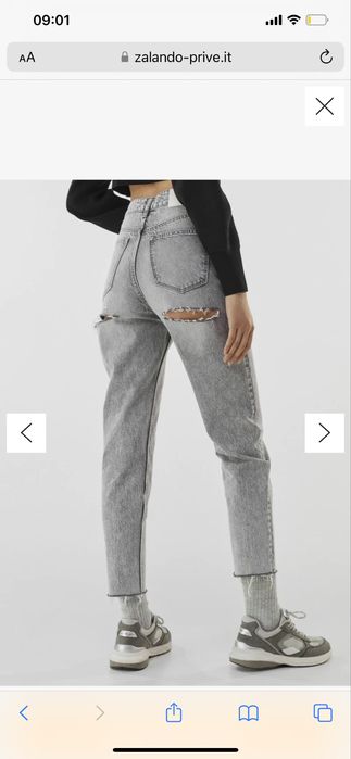 Продам джинсы mom bershka