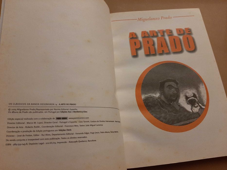 A Arte de Prado-Clássicos da //BD Miguelanxo Prado
