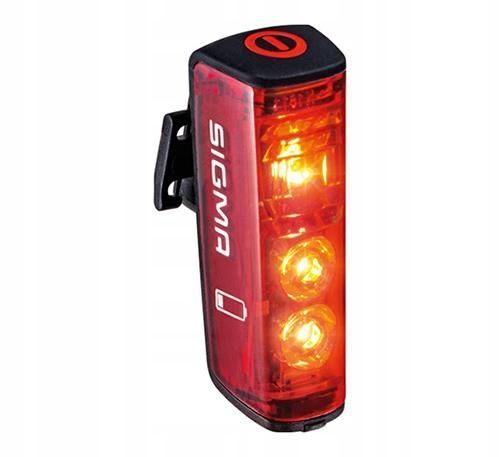oświetlenie rowerowe sigma sport blaze światło 15 lumenów akumulator