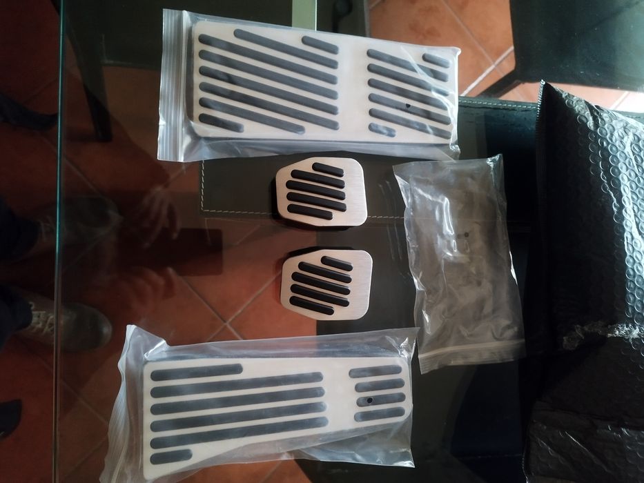 Capas de Pedais Aluminio Antiderrapante para Mazda Novo