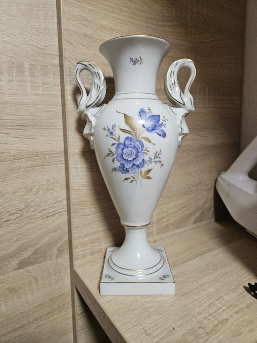 Wazon zdobiony , handmade Lindner Germany