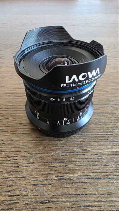 Objetiva Laowa 11mm f/4.5 FF II C-Dreamer para Canon RF (Como Nova)