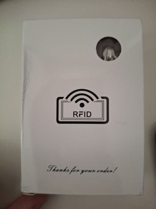 Carteira com proteção rfid