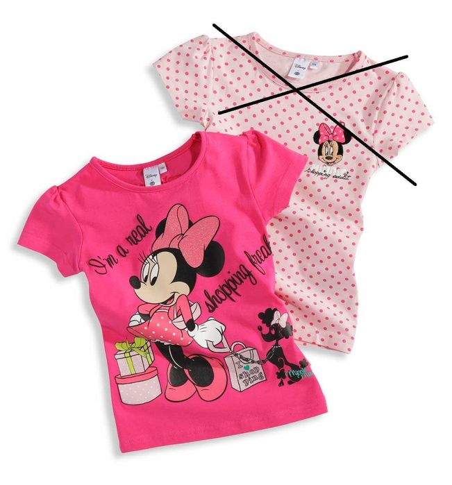 C&A DISNEY Koszulka rozm.110 bawełna NOWA krótki rękaw