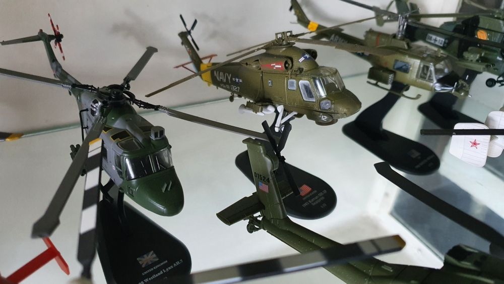 Helikoptery świata modele