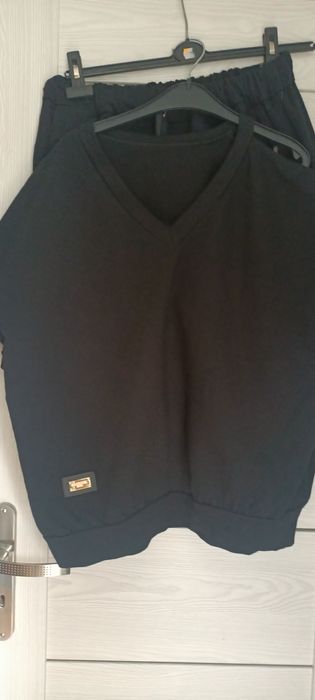 Dres bawełniany czarny