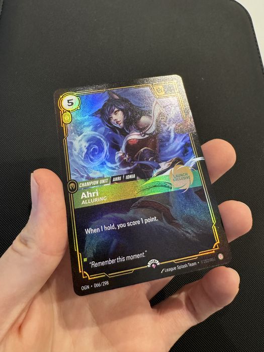 Riftbound - Ahri Alluring (Launch Promo) (Stan NM)
