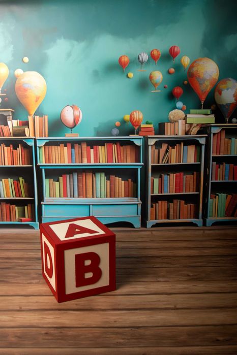 Fundo fotográfico escolar