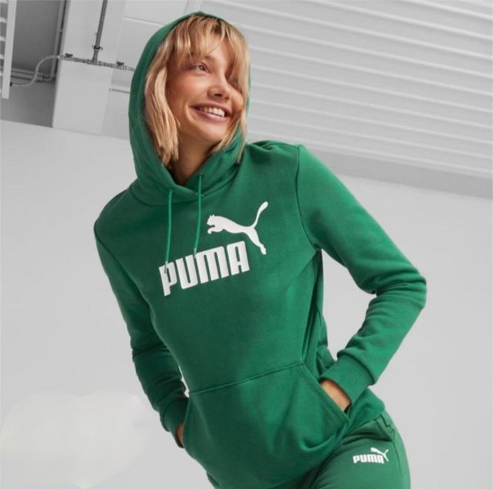 Puma зелене худі XS, XXS