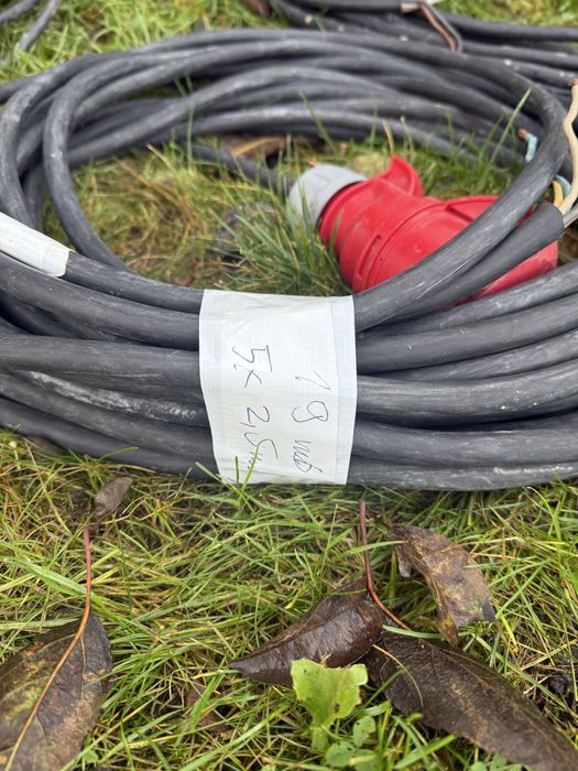 Kabel siłowy przedłużacz siłowy 5x2.5mm 19mb