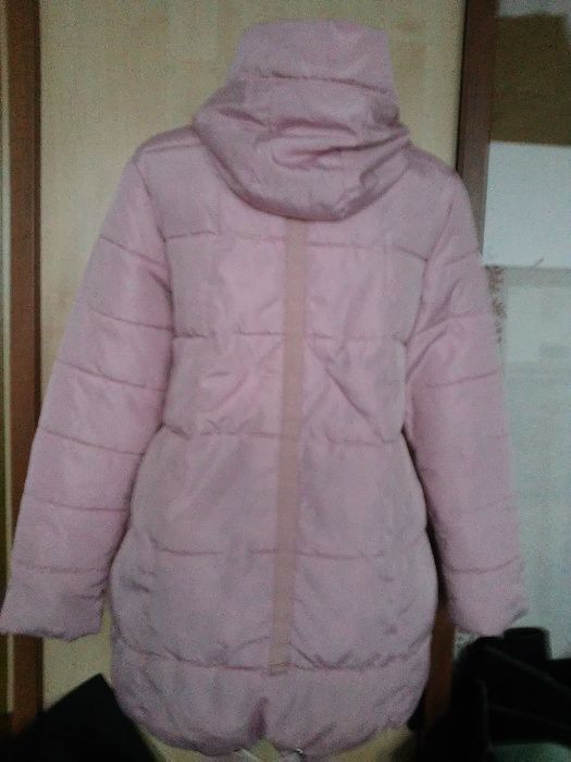 kurtka zimowa z kapturem M/L/XL, modne zamki WYMIARY!