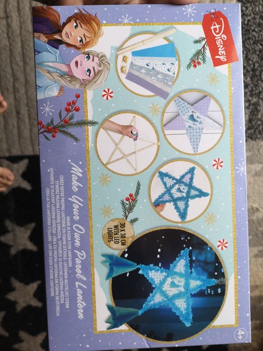 Lampion gwiazda zabawka plastyczna Disney