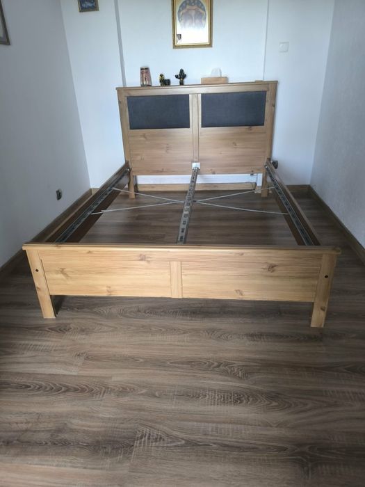 Łóżko stelaż pod materac sypialnia