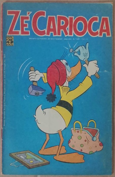 Zé Carioca nº 1221 Walt Disney