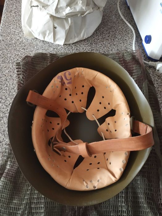 Capacete militar de combate M72 Exército Búlgaro soviético novo