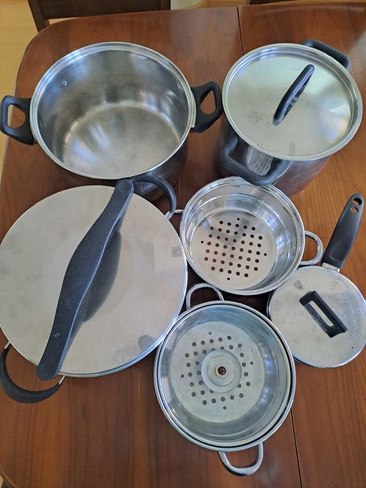 Garnki i wkłady do gotowania na parze