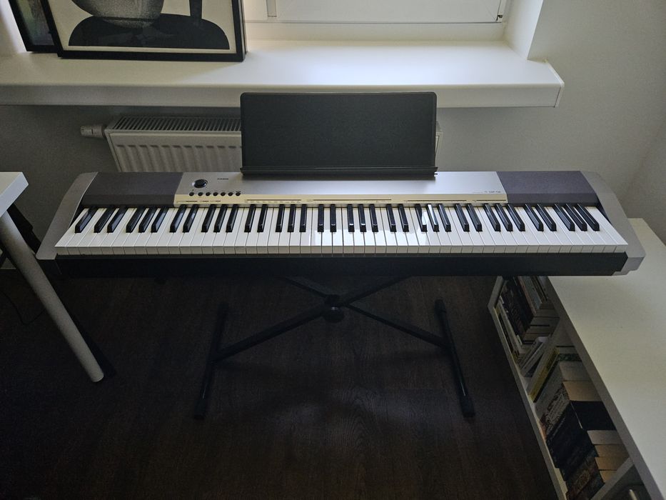 Casio Cdp-130 SR (srebrne) + stojak + pokrowiec