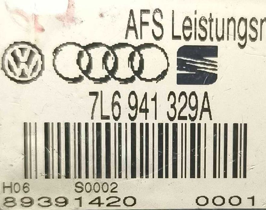 Balástro Xénon / Módulo LED AUDI Q5 (8RB) ano 2008
