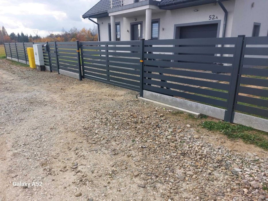 Bramy Przesuwne, bramy skrzydłowe Furtki
