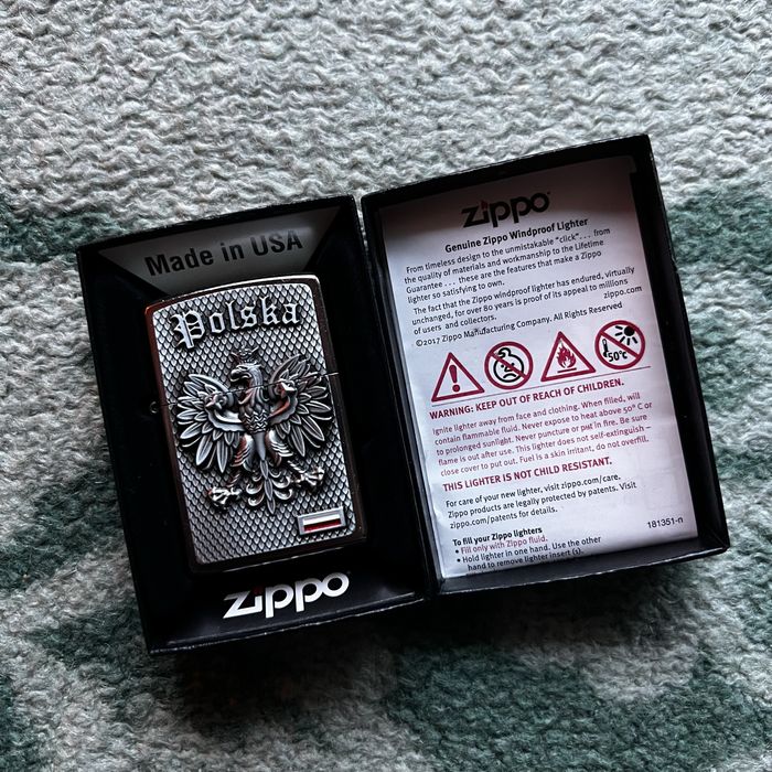 Oryginalna zapalniczka Zippo Polska