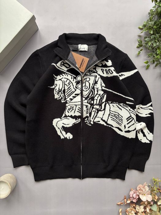 ‼️Burberry Knight Logo Cardigan | S M L XL