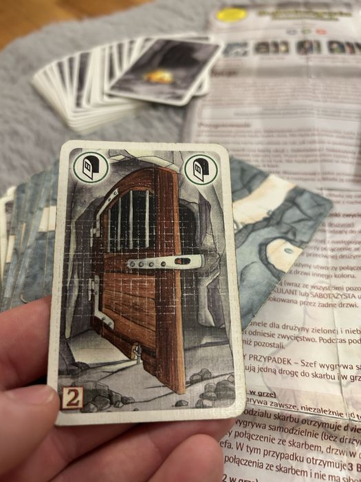 Gra karciana Sabotarzysta + Rozszerzenie, kompletna