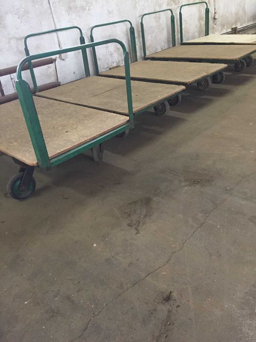 wózki platformowe transportowe