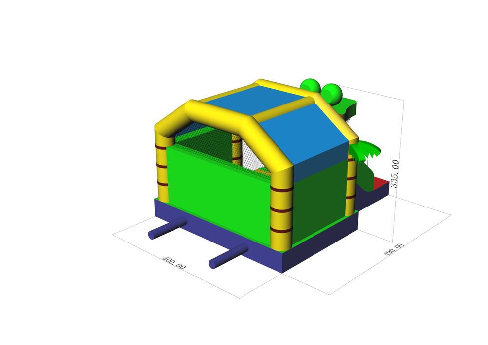 Insuflável Casa do Crocodilo (novo)