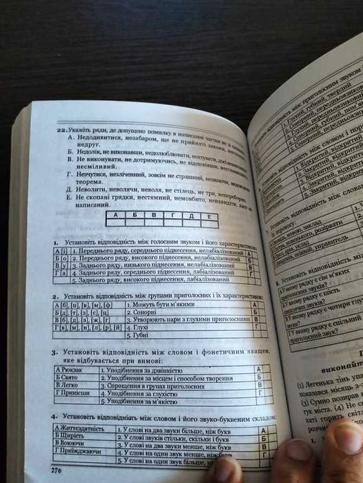 Українська мова. Довідник і тести. 5-12 класи