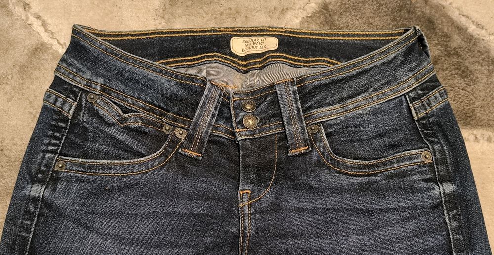 Spodnie jeansowe, jeansy damskie, Pepe jeans, 26/30