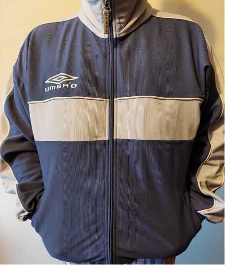 Casaco Umbro azul Unissexo Tamanho S/M