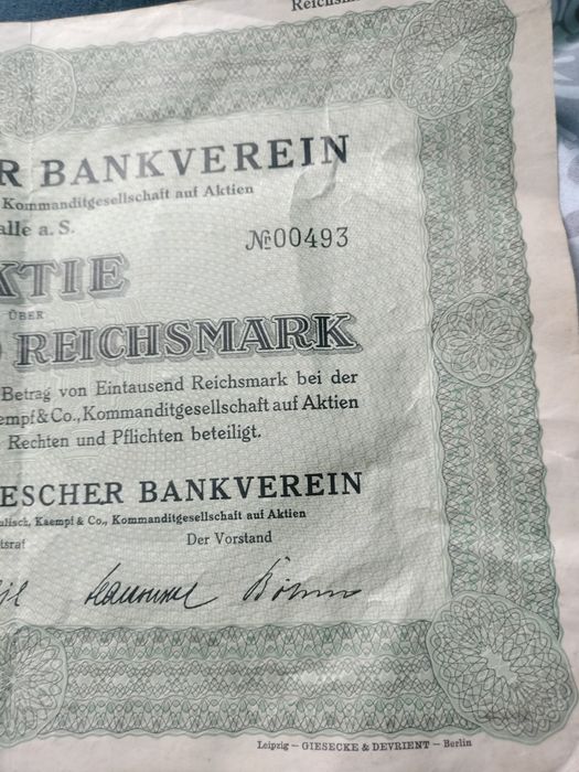 Antyczne papiery wartościowe